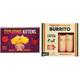 Exploding Kittens Party Pack by Card Games for Adults Teens & Kids - Fun Family Games - A Russian Roulette Card Game & Throw Throw Burrito Card Games for Adults Teens & Kids