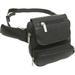 Le Donne Leather Traveler Waist Bag Black - Waist Packs & Fanny Packs