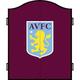 FOCO Officially Licensed Aston Villa Football Club The Villans FC Darts and Dartboard Cabinet, Crest, Claret and Blue (CAB105)