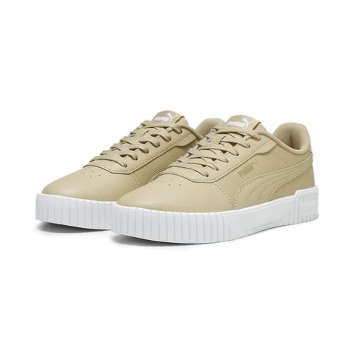 „Sneaker PUMA „“Carina 2.0 Sneakers Damen““ Gr. 38.5, beige (sand dune gold white beige) Schuhe Sneaker“