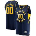 Men's Fanatics Branded Navy Indiana Pacers Fast Break Custom Replica Jersey - Icon Edition