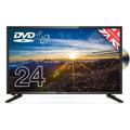 EXDISPLAY Cello C2420FS 24" HD Ready LED Digital 12V TV with Built-in DVD Player & Satellite