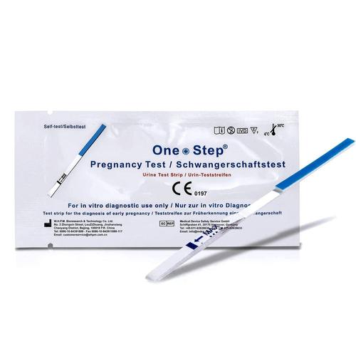 One+Step ultraempfindlicher Schwangerschaftstest – Frühschwangerschaftstest 10 miu/ml 50 St