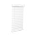 2-1/2" Cordless Faux Wood Blind - Bright White
