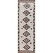 Natural Dye Anatolian Runner Rug Hand-knotted Turkish Wool Carpet - 3'1"x 11'2"