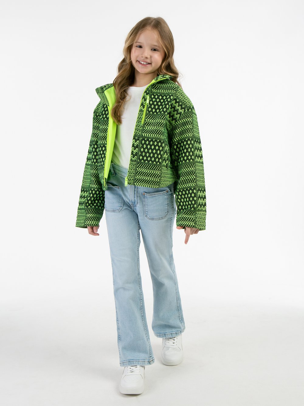 MyMo Blouson Mädchen grün, 134 Image
