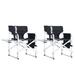 Luella Arlmont & Co. Aluminum Padded Stackable Foding Chair Set of 2 | 31.5 H x 18.9 W x 13.2 D in | Wayfair E7C204D749B34243AB3E43670AC7A21C