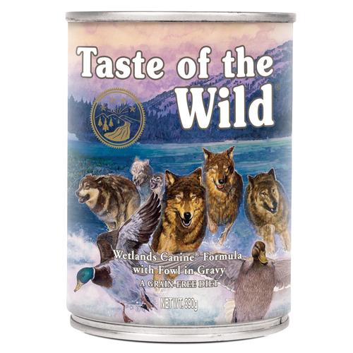12x390g Taste of the Wild Wetlands Hundefutter nass