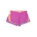 Nike Athletic Shorts: Pink Color Block Activewear - Women's Size Medium