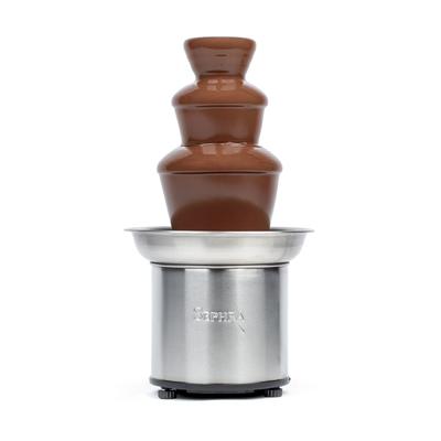 Sephra 17302 16" Select Chocolate Fountain w/ Motor & Heat Switches, 4 lb Chocolate Capacity, Stainless Steel