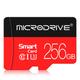 MicroDrive 256G TF Memory Card Class 10 High Speed Micro SD Card Flash Card Smart Card for Driving Recorder Phone Camera