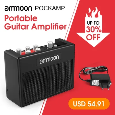 Ammoon-Amplificateur JEAmplifier multi-effets intégrés 80 pangthms de tambour prise en charge du