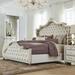 Coaster Furniture Antonella Upholstered Tufted Bed Camel/Ivory And Grey