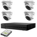 Hikvision - kit videosorveglianza ip poe 2 mpx 4 telecamere hd 1TB