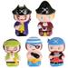 NUOLUX 5Pcs Finger Puppets Cartoon Finger Puppets Pirate Design Finger Puppets Party Favors