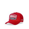 DSQUARED2 RED BASEBALL CAP WITH LOGO
