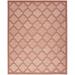 Nourison Easy Care Outdoor Coral/Orange 2 x 4 Area Rug (2x4)