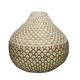 DecMode 13 Handmade Woven Brown Seagrass Vase