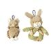 Mini Hula hemp Koala and Bunny Twist Pet Toys - Petique TY27210001