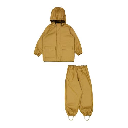 Wheat Regenkleidungsset Jungen gelb, 152