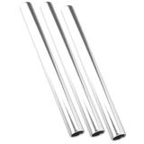 3pcs Relay Baton Aluminum Alloy Track Baton Field Race Batons Running Baton for Students Office Outdoor Field Race Tools Sports Game Props[Silver]