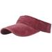 ALSLIAO Women Men Sport Outdoor Hat Unisex Tennis Visor Adjustable Uv Protection Cap Wine Red Free sizeï¼ˆ55-60)cm