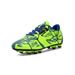 Fangasis Big Kids Soccer Cleats Mens Firm Ground Football Shoes Outdoor Soccer Sneakers Green 3Y