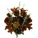 Primrue Faux Rose Eculaytus Lilies Centerpiece for Cemetery Flowers | 30 H x 18 W x 18 D in | Wayfair 83528DAE2A4C49799D3813E46E4E5A6A