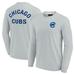 Unisex Fanatics Signature Gray Chicago Cubs Elements Super Soft Long Sleeve T-Shirt