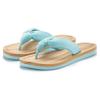 Badezehentrenner ELBSAND, Damen, Gr. 36, grün, Obermaterial: 100% Textilmaterial. Futter: 100% Textilmaterial. Decksohle: 100% Synthetik. Laufsohle: 100% Synthetik, kontrastfarbene Details, casual, Schuhe, Sandale, Pantolette, Badeschuh ultraleicht...