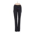 James Jeans Jeans - Mid/Reg Rise Boot Cut Boot Cut: Black Bottoms - Women's Size 25 - Black Wash