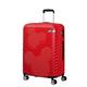 American Tourister Mickey Clouds, Spinner M, Erweiterbar Koffer, 66 cm, 63/70 L, Rot (Mickey Classic Red)