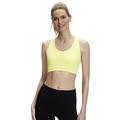 FALKE Women's Madison Low Support Sports Bra Breathable Quick Dry Black White Seamless For Low Impact Sports Hiking Walking Trekking Yoga Pilates 1 Piece