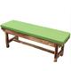 Waterproof Garden Bench Cushion Pads 100cm,2/3 Seater Bench Seat Cushion Pad 120cm 150cm for Patio Furniture Swing Chair Indoor Outdoor (180 * 40 * 5cm,Green)