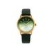 Sophie And Freda San Diego Leather-Band Watch Green One Size SAFSF5103