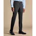 Men's Ultimate Performance Suit Trousers - Charcoal Black, 32/32 by Charles Tyrwhitt