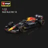 Bburago – voiture de course Red Bull échelle 1:43 TAG Heuer RB18 #1 Verstappen #11 Perez en
