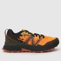 New Balance fresh foam x hierro v7 trainers in black & orange