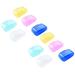 Toothbrush covers 10Pcs Travel Toothbrushes Covers Toothbrush Dust Caps Dust Covers for Toothbrush Heads