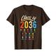 Klasse 2036 Abschluss Erster Schultag Grow With Me A T-Shirt