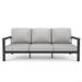 Birch Lane™ Townsend 80.3" Wide Outdoor Patio Sofa w/ Sunbrella Cushions Metal/Rust - Resistant Metal/Sunbrella® Fabric Included in Gray | Wayfair