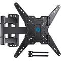 Full Motion TV Wall Mount Bracket for Most 26-60 inch LED LCD Flat Curved Screen Monitors TVs Max 400x400mm Holds up to 77 lbs