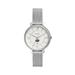 Women's Fossil Silver Florida Gators Jacqueline Stainless Steel Mesh Watch