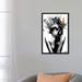 Everly Quinn Einstein For the Lateral Thinker by Loui Jover - Graphic Art Print on Canvas in Black/White | 26 H x 18 W x 1.5 D in | Wayfair