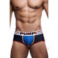 PUMP Underwear Circuit Backless Underwear Trunk - Black Nylon S