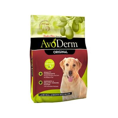 AvoDerm Original Lamb Meal & Brown Rice Recipe Adult Dry Dog Food, 15-lb bag