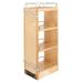 Rev-A-Shelf 8" Pullout Soft Close Cabinet Storage Organizer, Natural Maple - 8