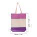 Canvas Tote Bag, 2 Pack Shoulder Handbag Reusable Beach Bags