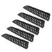 Uxcell Portable PP Knife Sheath Cover Sleeves Knives Edge Guard for 7 Santoku Knife Black 5 Pack