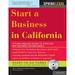 Pre-Owned Start a Business in California (How to Start a Business in California) Paperback